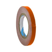 Kendinden Yapışkanlı Neon Bisiklet Araba Jant Bandı 7 mm X 7 metre Turuncu Reflektif Parlayan Bant - 4