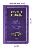 FEYZÜL FURKAN BÜYÜK BOY SADECE MEAL CİLTLİ-LİLA  SERVER YAYINLARI - 2