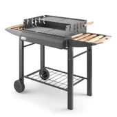 The Favilla Grillchi Standlı Yükseklik Ayarlı Çift Izgara Barbekü Mangal thumbnail 1