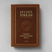 *KAMPANYA*FEYZÜL FURKAN BÜYÜK BOY SADECE MEAL CİLTLİ-KAHVERENGİ SERVER - 1