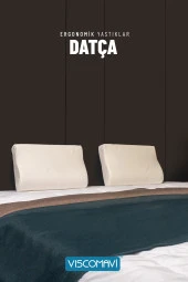 Datça Ergonomik Visco Yastık Ortopedik Hafızalı Visco Yastık 47x31x10-8 CM thumbnail 3