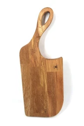 Kesme Tahtası Orta Boy Sunum Tahtası Doğal Ahşap Kesme Tahtası Pro Serisi - 4