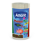 Amore Malawi Mix Chips 1000ml Ve Lotus Cichlid Mix 1000ml Kutu Balık Yemi - 2