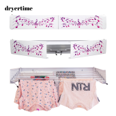 Dryertime Duvara Monte Katlanır Çamaşır Kurutma Askısı(Notalar) - 1