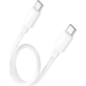 Polham Ultra Hızlı 25CM 60W Type C To Type C Şarj Data Kablosu, Telefon, Tablet, Powerbank Şarj Kablosu - 5