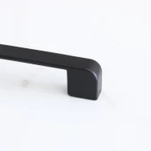 Gölcük Siyah Metal Kulp 224 Mm-22.4 Cm Mobilya Çekmece Mutfak Dolabı Dolap Kulpları Kulbu Kulpu - 4