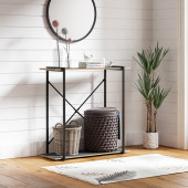 Eportatif Metal Ayaklı Dresuar Raflı Dresuar Dekoratif Metal Dresuar Füme 1378 - 1