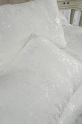 Çeyiz Diyarı Slayka Tek Kişilik Yatak Örtüsü Krem thumbnail 5