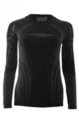 Panthzer Ceramic Baselayer Long Sleeve T-Shirt Women / Black-Grey thumbnail 2