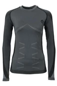 Panthzer Internal Baselayer Long Sleeve T-shirt Women/ Black-Grey - 1
