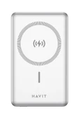 Havit 10000mAh Magsafe Manyetik Kablosuz Powerbank Ultra İnce 20W, Iphone Uyumlu - 5