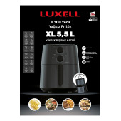 Luxell Fastfryer Xl 5.5 Litre ( Yağsız Fritöz Airfryer ) Lx-fc5130 - 1