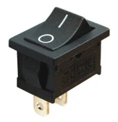 Powermaster IC-124 Mini Işıksız Yaylı Anahtar Off-On Switch - 1