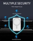 Torima W11 Magnetic Magsafe Wıreless Araç Telefon Tutucu Ve Kablosuz Şarj Cihazı thumbnail 7