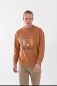 Combat Tactical Baskılı Uzun Kol Sıfır Yaka Tişört Bisiklet Yaka Günlük Basic Sweatshirt - 914 - 1