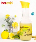 1 LİTRE DESENLİ KARAF LİMON DESENLİ - 1