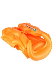18-30 kg Şişme Can Yeleği Swimvest Havuz Deniz Yüzme Yeleği Yüzücü Destek Yelek 60 cm Turuncu thumbnail 7