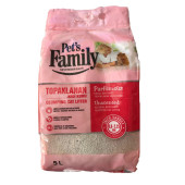 Pets Family Hızlı Topaklanan Doğal Bentonit Parfümsüz Ince Taneli Premium Kedi Kumu 5 L - 1