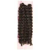 Nice Bulk Afro Su Dalgası Saç - Kumral NiceBulk-6 thumbnail 1