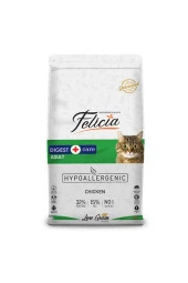 Felicia Tavuklu Hamsili Hypoallergenic Az Tahıllı Yetişkin Kedi Maması 12 Kg - 2