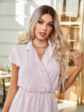 Kumral Ombre/ Balköpüğü Platin Röfleli Orta Boy Tül Peruk TLS2415-R3-60-27A thumbnail 4