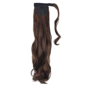 Bağlamalı Dalgalı At Kuyruğu - Kahve Karamel M160-2-30-PM-14X thumbnail 3