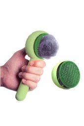 Pawise Düğmeli Otomatik Evcil Hayvan Tarağı - 1