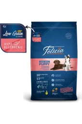 Felicia Kuzulu Large Breed Hypoallergenic Az Tahıllı Yavru Köpek Maması 3 Kg thumbnail 1