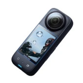 Tfy Store Insta360 X3 Aksiyon Kamera Uyumlu 2 Adet Şeffaf Ekran koruyucu Nano Jelatin thumbnail 1