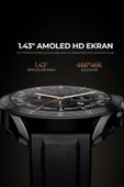 Havit M9030 Pro 46Mm Amoled Ekran Akıllı Saat Kahverengi - 5