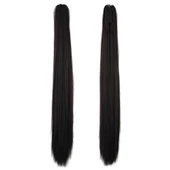 Tokalı Düz At Kuyruğu - Kahverengi T640-4-PM-14X thumbnail 1