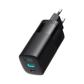 Havit UC10 65W Gan Teknoloji Hızlı Şarj Adaptörü - 2 Type-C, 1 USB Girişi - 1