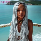 Sentetik Örgülük Saç Esperer 100 Gr. - Açık Gri 100-GREY-PM-14X thumbnail 4