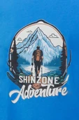 Erkek Bisiklet Yaka Mevsimlik Adventure Baskılı Standart Fit Royal T-Shirt - 2