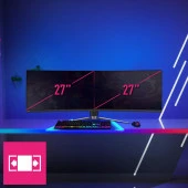 MSI 49 MPG 491CQP QD-OLED 5120x1440 (DQHD) 32:9 CURVE QD-OLED 144HZ 0.03MS ADAPTIVE-SYNC MONITOR thumbnail 2