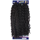 Sister Afro Dalgası Saç-Kahverengi 4 SISTER-4-PM-14X - 1