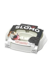 Moderna Slomo Köpek Mama Yavaş Yeme Kabı 950 ml Beyaz - 1