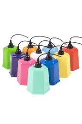 Ağaç Feneri Bahçe Aydınlatma Armatürü 5 Li Karışık Set Su Geçirmez/solmaz 5 ADET! - 1