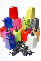 Ağaç Feneri Bahçe Aydınlatma Armatürü 5 Li Karışık Set Su Geçirmez/solmaz 5 ADET! - 4