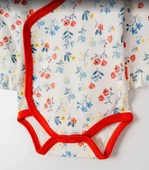 Tiffany Baby Sweat Theme Kruvaze Kız Bebek Badi 11022 - 4