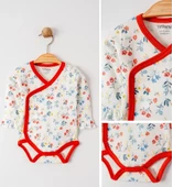 Tiffany Baby Sweat Theme Kruvaze Kız Bebek Badi 11022 - 5