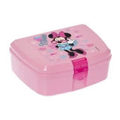 LİSANSLI GÖZLÜKLÜ MİNNİE MOUSE BESLENME KUTUSU PEMBE - 1