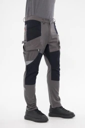 Orange Safety Harman Atak Pantolon Reflektörlü Ankara Gri İş Pantolonu - 3