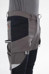 Orange Safety Harman Atak Pantolon Reflektörlü Ankara Gri İş Pantolonu - 7