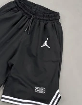 Premium Nakışlı Oversized Şort - 3