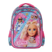 Lisanslı İlkokul Çantası Barbie Extra Trio Shine Bright 41205 - 2