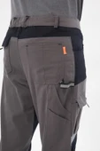 Orange Safety Harman Atak Pantolon Reflektörlü Bern Gri İş Pantolonu - 5