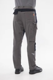 Orange Safety Harman Atak Pantolon Reflektörlü Ottawa Gri İş Pantolonu thumbnail 4