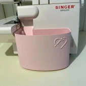 Singer Overlok Makinası Çöp Kutusu XL Pembe - 2
