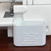 Singer Overlok Makinası için Çöp Kutusu, Kişiselleştirilmiş İSİM YAZILABİLİR - 4